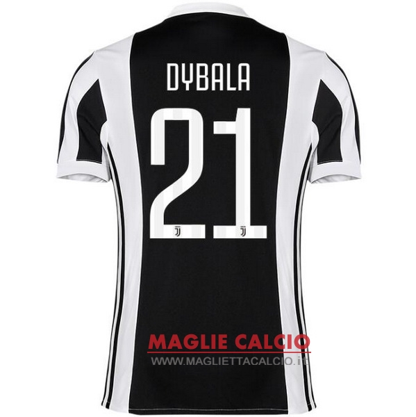 nuova maglietta juventus 2017-2018 dybala 21 prima